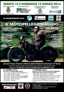 8° Motopellegrinaggio @ Passo Fiorine e Monte della Madonna - Teolo