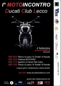 1°Motoincontro Ducati Club Lecco @ Parco le Torrette - Pescate