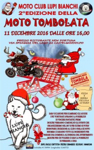 2^ Moto Tombolata @ Via Spiaggia del Lago 22 - CastelGandolfo