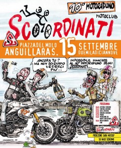 10° MOTORADUNO SCOORDINATI @ Piazza del Molo - Anguillara - Roma